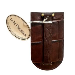 Brown Leather Key Holder